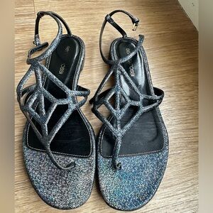 Sergio rossi glittering sandals 36